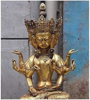銅製 仏像 八臂十一面観音仏像 開運 風水 招財 置物 工芸品 銅製 仏像 八臂十一面観音仏像 開運 風水 招財 置物 工芸品